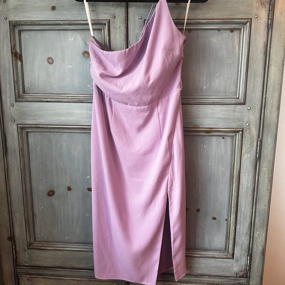 Lovers and Friends Lazo Midi Dress In Lilac Size M - Picture 6 of 11